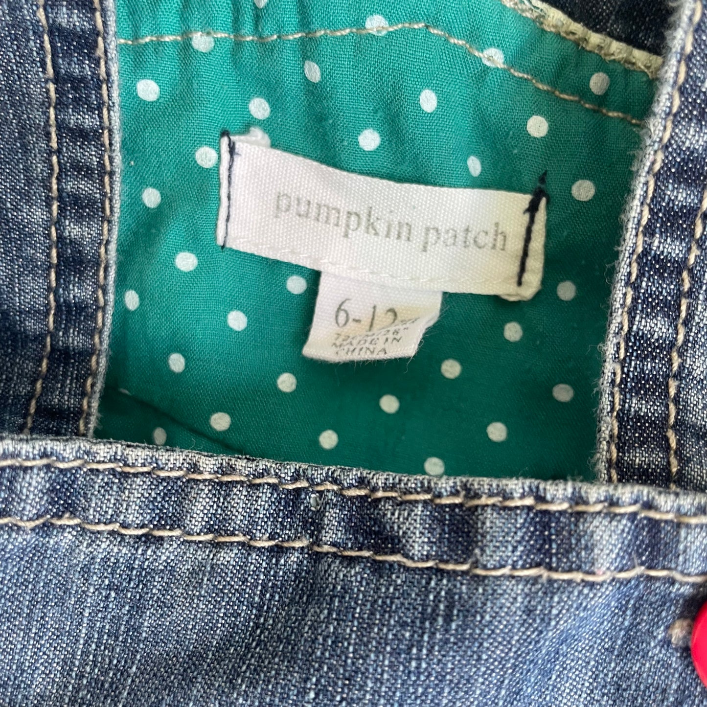 Pumpkin Patch Floral House Overalls - Size 6-12 months