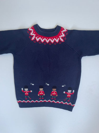 Marks & Spencer Navy Knit - Size 5-6 years