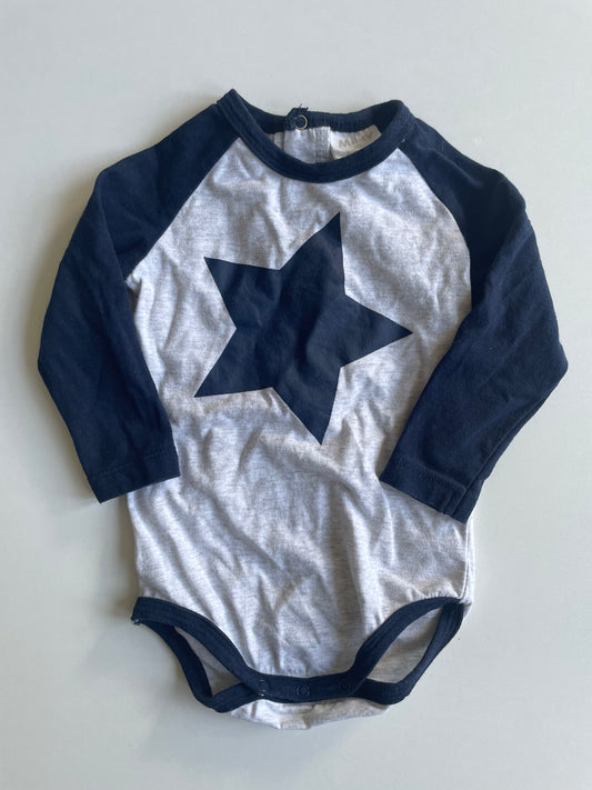 Milky Star Bodysuit - 3-6 months