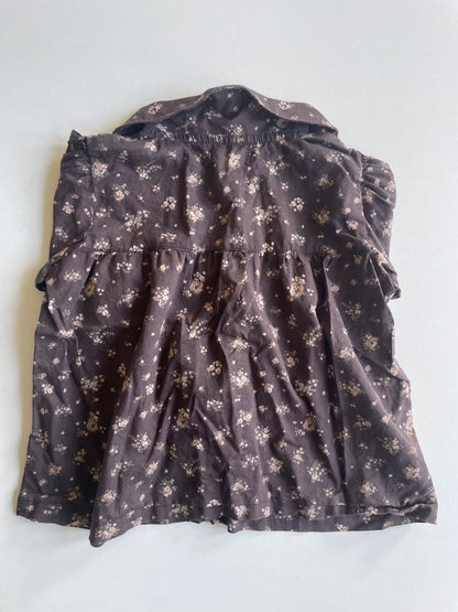 Jamie Kay Brown Floral Shirt - Size 1