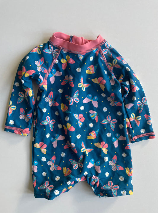 Teeny Weeny Butterfly Swimsuit - 3-6 months