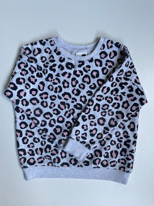 Cotton On Leopard Print Jumper - Size 7