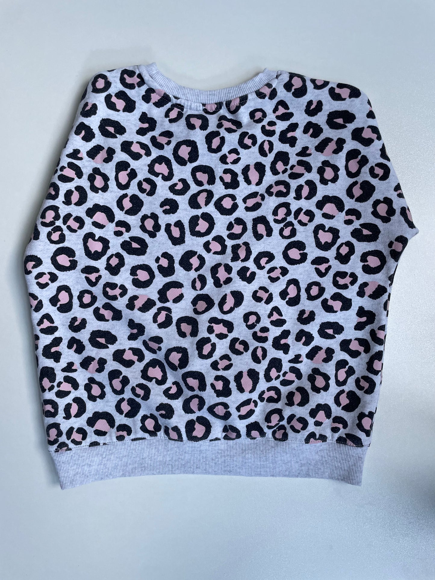 Cotton On Leopard Print Jumper - Size 7