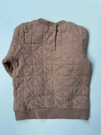 Cotton On Quilted Jumper - 12-18 months