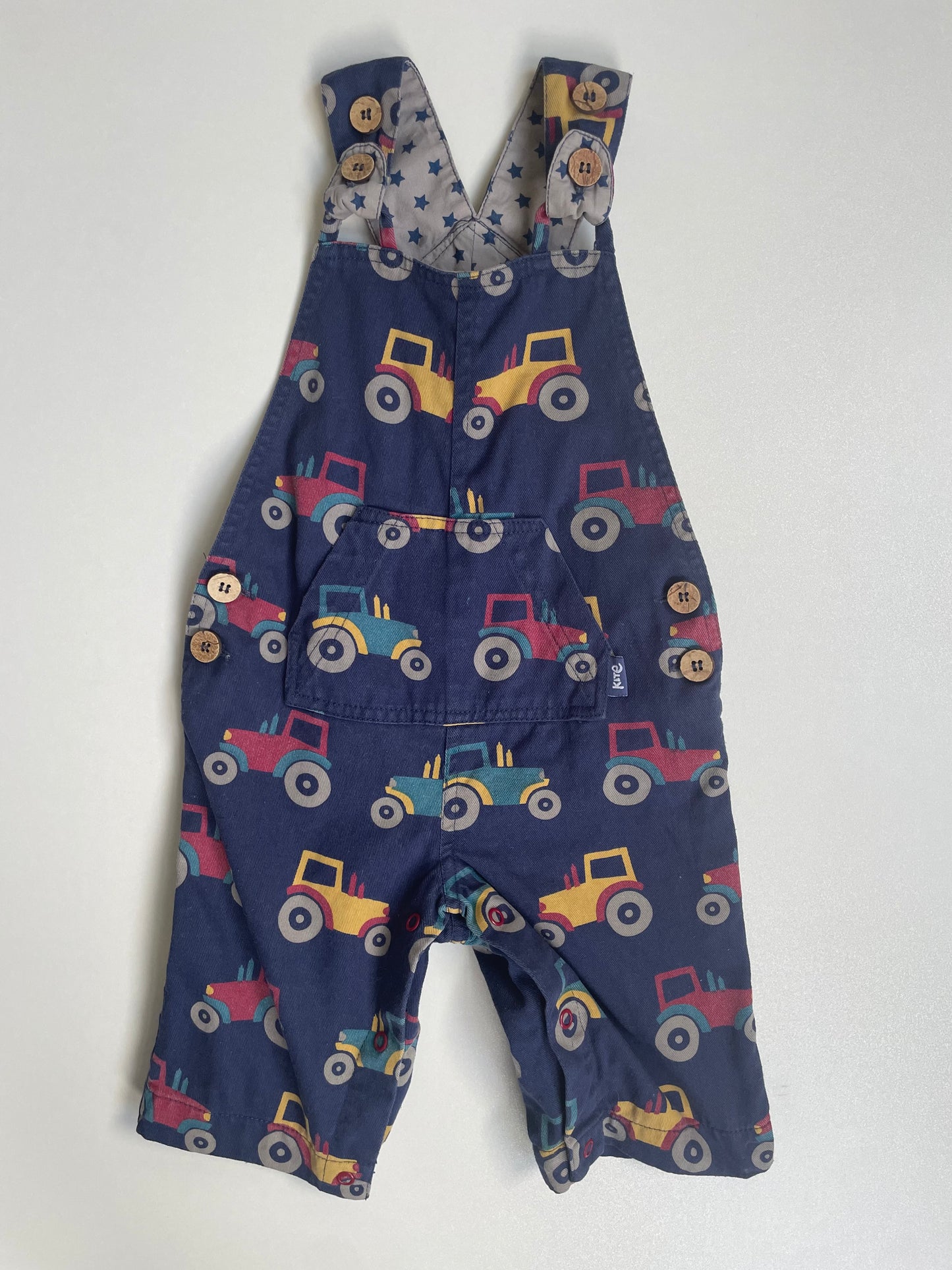 Kite Tractor Overalls - 3-6 Months