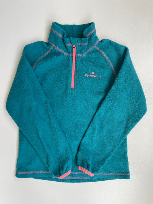 Kathmandu Teal and Pink Fleece - 6 Years