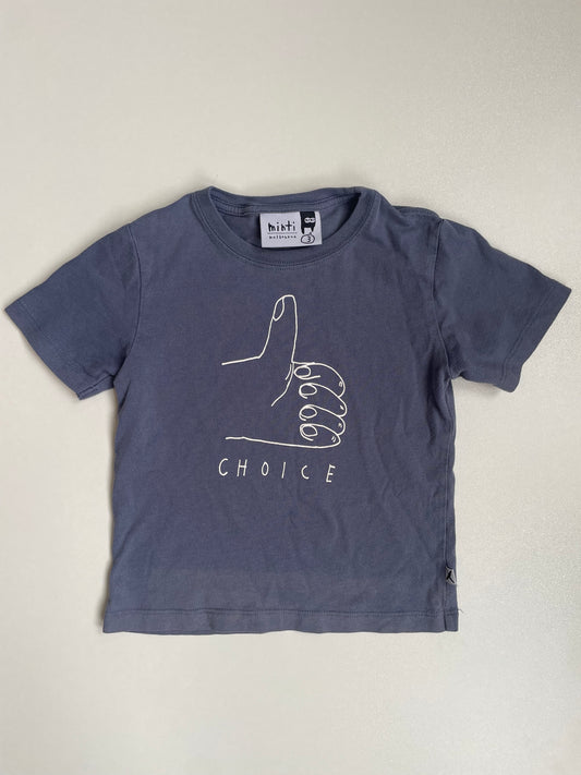 Minti Choice Tshirt - Size 3