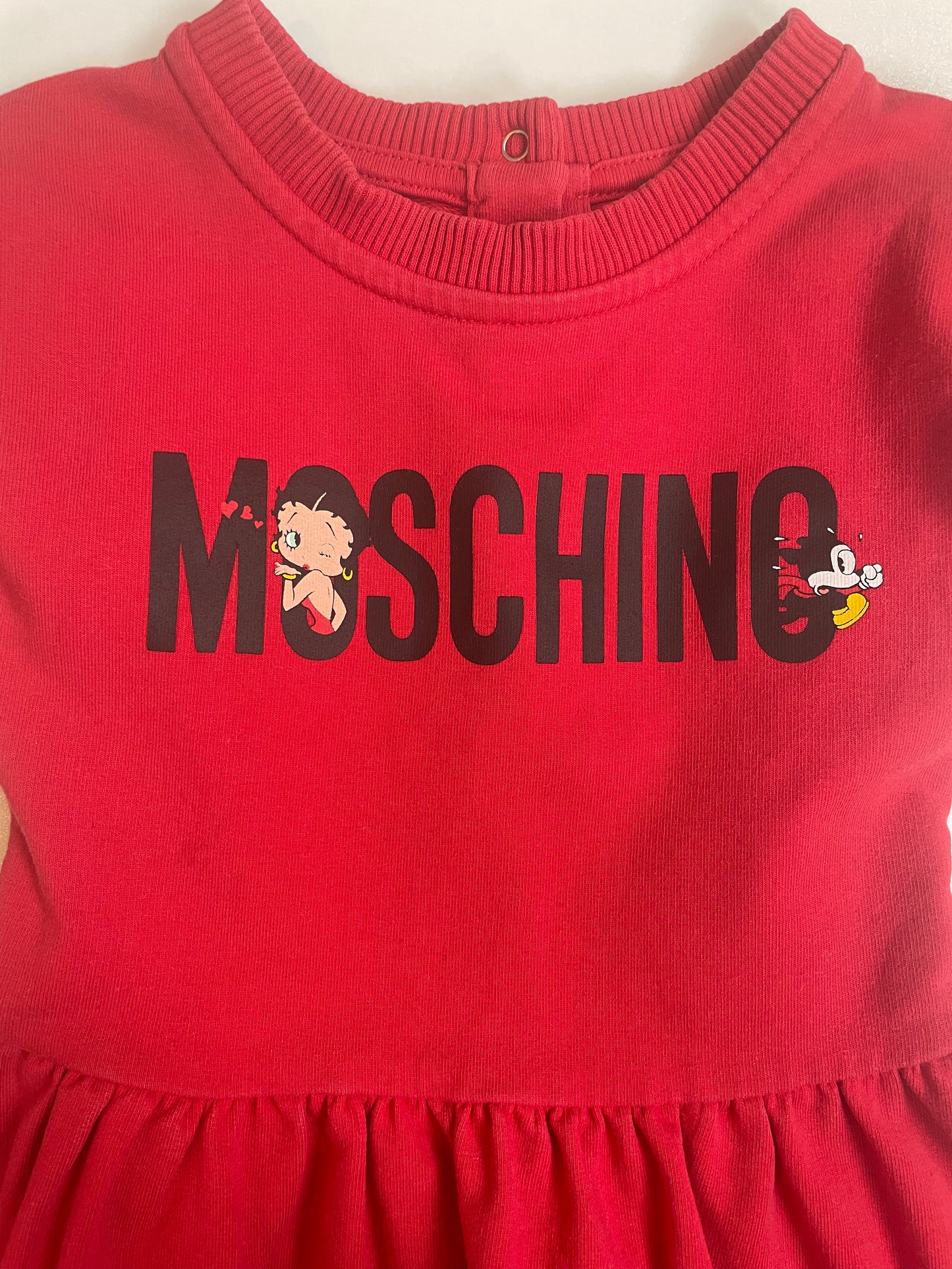 Moschino Betty Boop Dress - 18-24 Months