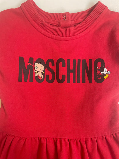 Moschino Betty Boop Dress - 18-24 Months