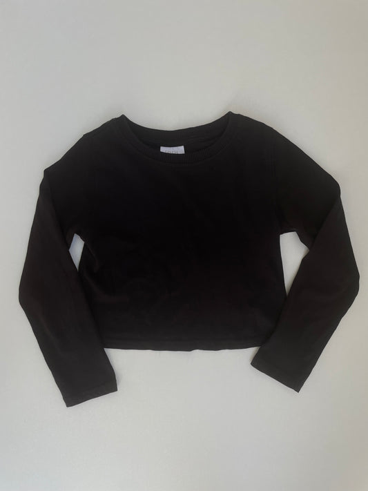Zara Cropped Long Sleeve Top - Size 6