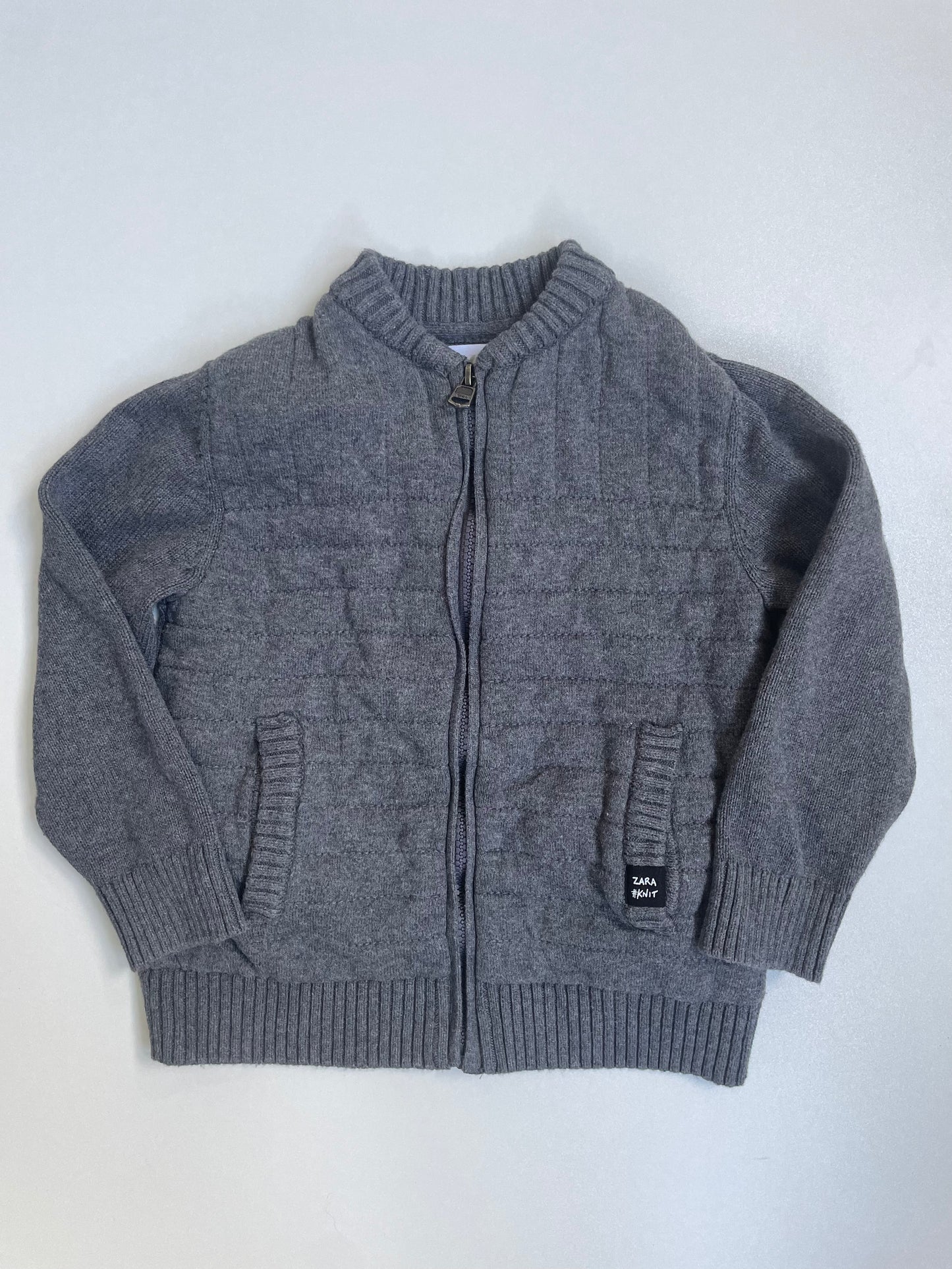 Zara Grey Knit - Size 6