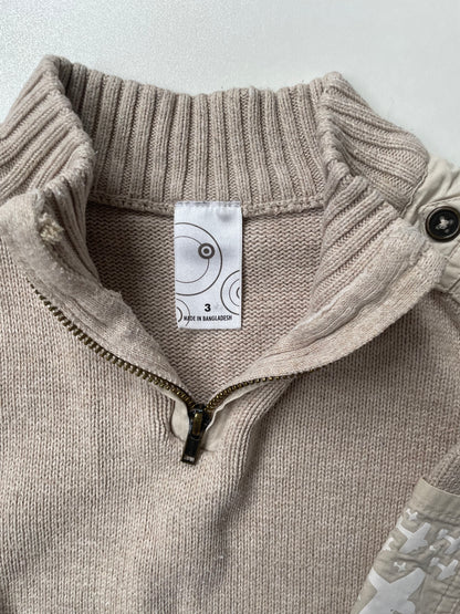 Beige Plane Jumper - Size 3