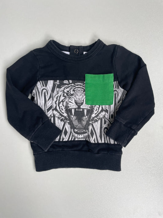 Radicool Dude Tiger Sweatshirt - 3-6 Months