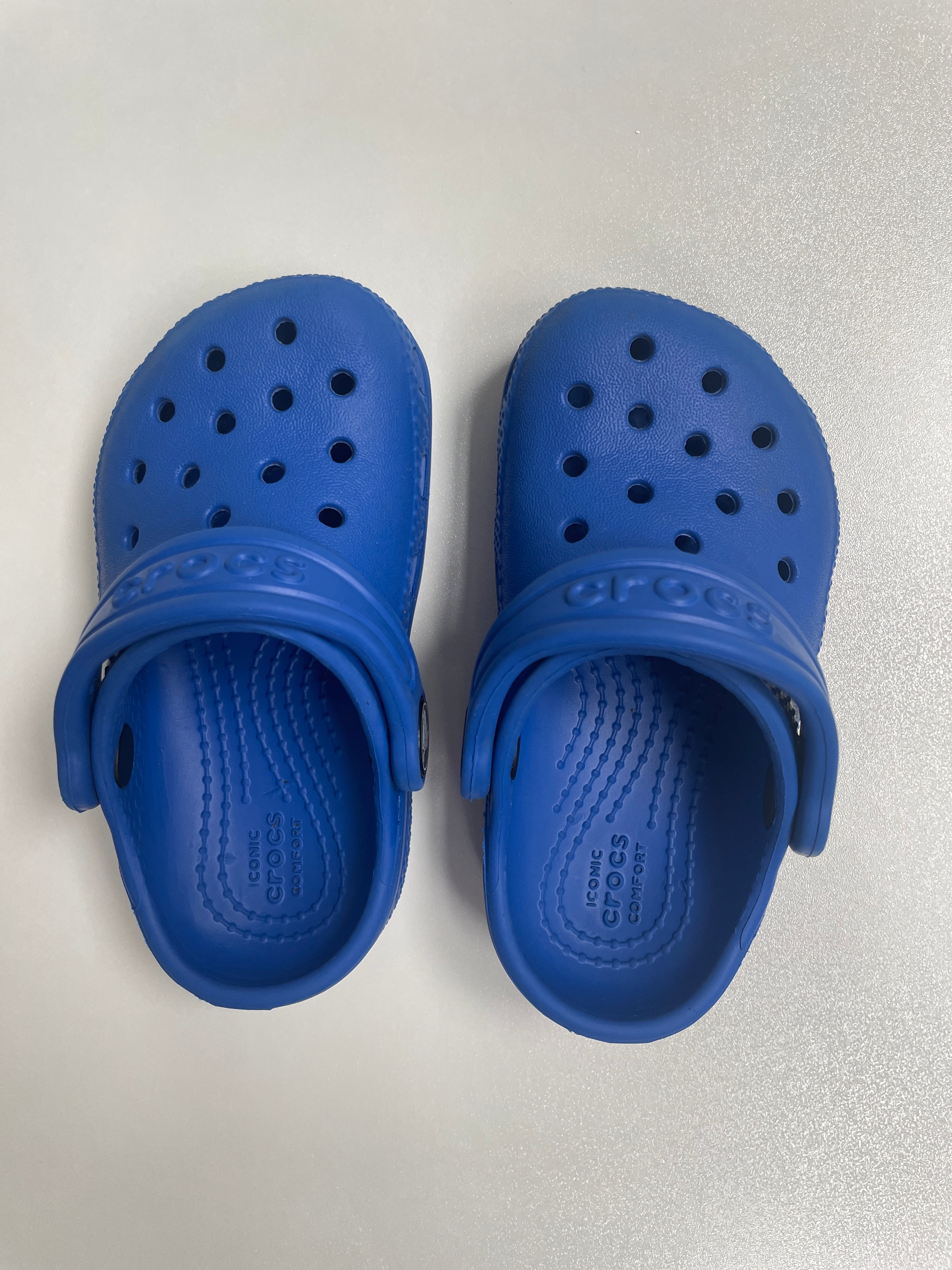 Blue Infant Crocs C6 Treasured Again